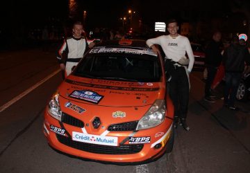 Nos étudiants en Finale de la Coupe de France de Rallye !