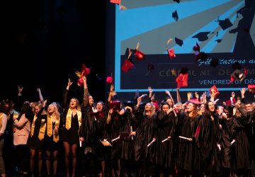 La remise des diplômes 2018 d’IDRAC Business School… un moment tant attendu par les étudiants remarquablement diplômés Nantais !