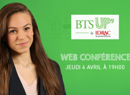 Web Conférence – BTS’UP by IDRAC Business School