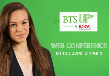 Web Conférence – BTS’UP by IDRAC Business School