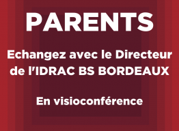 Rencontrez le Directeur en visioconférence